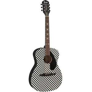 Fender Tim Armstrong Hellcat Checkerboard - Akoestische gitaar pas cher