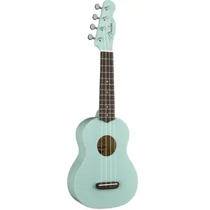 Fender Fender California Coast Venice Ukulélé Soprano Daphne Blue pas cher