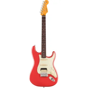 Fender American Ultra Luxe Vintage 60s Stratocaster HSS RW Fiesta Red ...