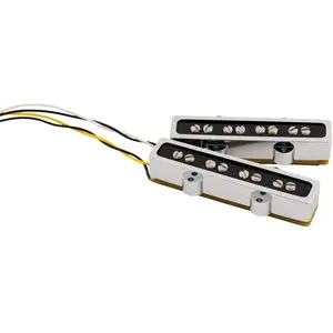 Fender Cobalt Chrome Jazz Bass Pickup Set basgitaarelementen (set van 2) pas cher