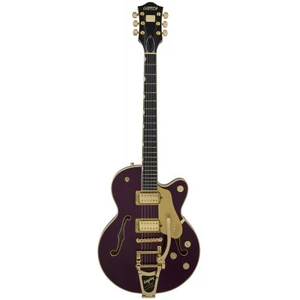 Gretsch Broadkaster Jr. LX Center Block with String-Thru Bigsby Blackb...