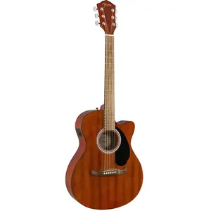 Fender FA-135CE Concert Natural Mahogany WN elektrisch-akoestische westerngitaar pas cher