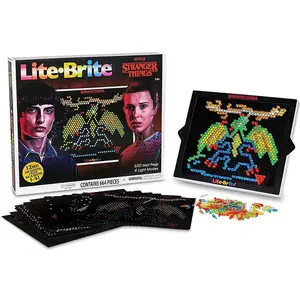 Deqube Jouet Édition Spéciale Lite Brite Stranger Things pas cher