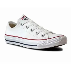Converse Chuck Taylor All Star Ox - White, White 45 pas cher