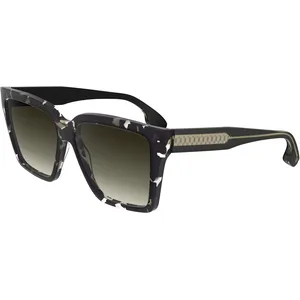 VICTORIA BECKHAM VB672S Lunettes pour femme Noir Havana Taille unique pas cher