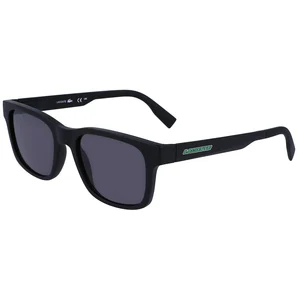 Lacoste Lunettes de soleil pour garçon, Noir mat., taille unique pas cher