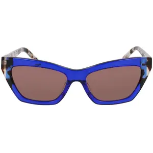 DKNY Lunettes de soleil, 425 Cobalt/Bone Tortoise, taille unique pas cher