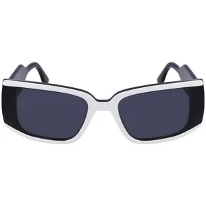 Comparateur de prix : KARL LAGERFELD Lunettes de Soleil Mixte, Black/White, taille unique