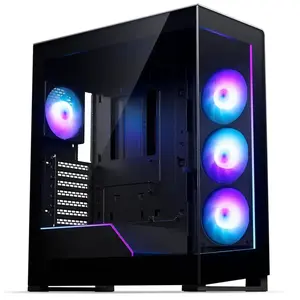 Phanteks Boîtier moyen tour E-ATX NV5X RGB avec panneaux vitrés (noir)... pas cher