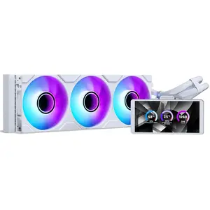 Phanteks Glacier One 360M25 LCD - Blanc pas cher
