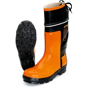 Stihl, Bottes en caoutchouc, MS-Gummistiefel Special Gr 42, Orange, (42) pas cher