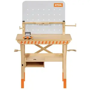 Vedes Stihl Kinderwerkbank aus Holz pas cher