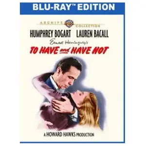Warner To Have and Have Not Blu-ray pas cher