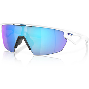 Oakley SPHAERA MATTE WHITE PRIZM SAPPHIRE POLARIZED Blanc pas cher