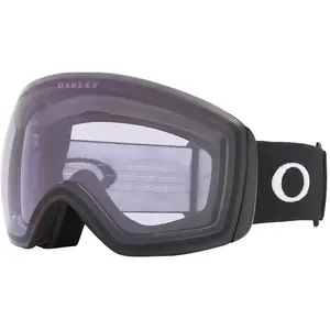 Oakley Goggles Flight Deck L Prizm Snow Skibril Zwart Prizm Snow Clear/CAT0 pas cher