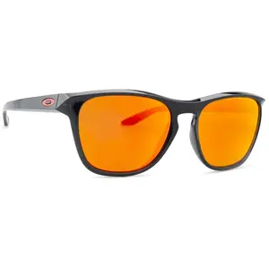 Lunettes de soleil - OAKLEY - Manorburn - Noir - Mixte - Ajustement Ace Fit
