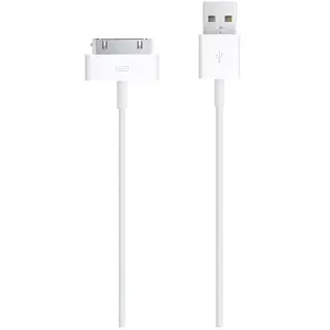 Câble 30 broches vers USB Apple 1m Blanc pas cher