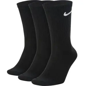 Comparateur de prix : Nike Men's U NK Everyday LTWT Crew 3pr Socks Homme - Noir - 38 42 (Taille Fabricant: M)