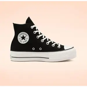 Comparateur de prix : Converse All Star Lift High Platform Femme - Black, Black 37
