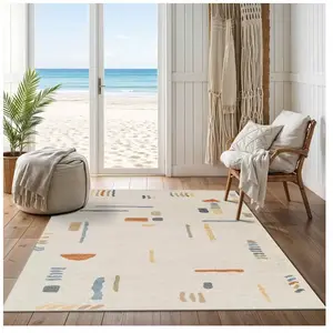Surya - Tapis Lavable en Machine Scandinave Design Moderne Multicolore 200 x 275 cm pas cher