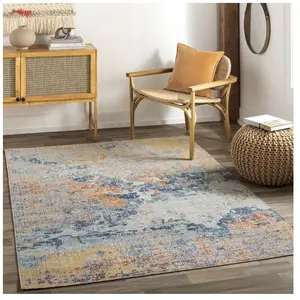 Surya Tapis moderne abstrait en marbre pour salon, cuisine, jardin, te...Vendu parbol