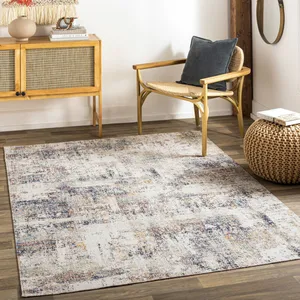 Comparateur de prix : Tapis Extérieur Terrasse Salon Cuisine Abstrait Moderne Bleu et Gris 120 x 170 cm - Surya
