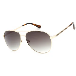 Guess Lunette de soleil Gold Green Gradient-Homme pas cher