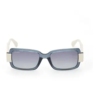 Max&co MAX &CO Lunettes pour femme, Bleu turquoise, effet brillant, 53/18/140 pas cher