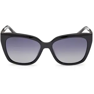Guess Gu7878 Lunettes de soleil pour femme Noir brillant Taille 55/16/140 pas cher