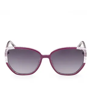 Guess GU7882 Lunettes, Shiny Violet, 55/15/135 pour femme, Violet Shiny, 55/15/135 pas cher