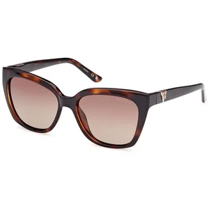 Lunettes de Soleil Guess GU7878 53/16/140 DARK HAVANA/BROWN injecté femme GU7878 pas cher