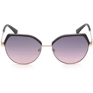 Guess GU7736 58/16/140 Black/Violet Pink Shaded métal femme GU7736 pas cher