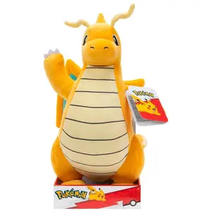 Jazwares Pokémon Peluche Dracolosse 30 cm, sous licence officielle Pokemon pas cher