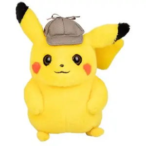 Pokemon Bandai Pokémon Film Peluche Pikachu Detective 20 Cm pas cher