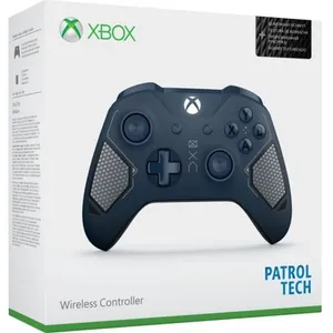 Microsoft Manette Xbox Wireless Controller Sans Fil Bleu - Patrol Tech Special Edition pas cher