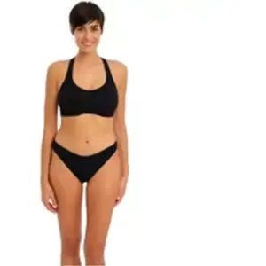 Bas de maillot de bain échancré femme Freya Ibiza Waves - Noir - Adult...Vendu parbol