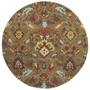 Tapis Contemporain Safavieh Blossom Collection à Poil Court 122 x 122 cm pas cher
