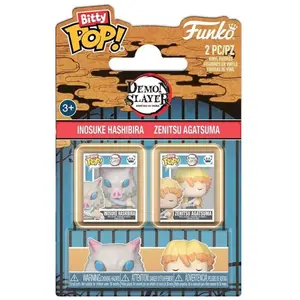 Funko BITTY POP 2 Pack Demon Slayer Inosuke & Zenitsu pas cher