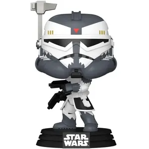 Funko POP Star Wars Animation Commander Wolffe pas cher
