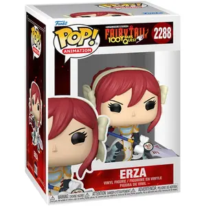 Funko Figurine Funko Pop - Fairy Tail : 100 Years Quest N°2288 - Erza (90638) pas cher