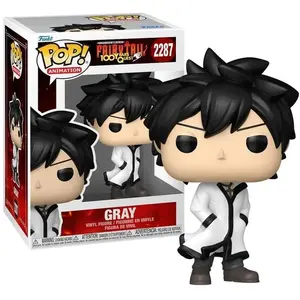 Funko Figurine Funko Pop - Fairy Tail : 100 Years Quest N°2287 - Gray [Avec Chase] (90639) pas cher