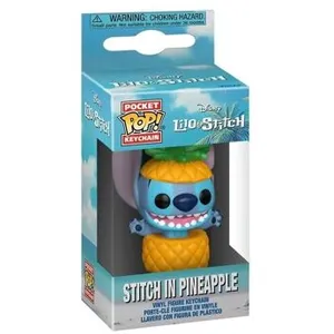 Funko POP KEYCHAIN: STITCH- STITCH IN PINEAPPLE  pas cher