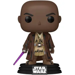 Funko Pop! Star Wars: May the Fourth - Mace Windu (Retro) #834 pas cher