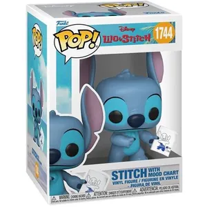 Funko POP DISNEY: L&S S4- STITCH W/MOOD CHART pas cher