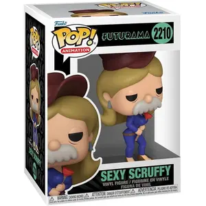 Funko Futurama Pop! Animation Vinyl Figure Sexy Scruffy 9 cm pas cher