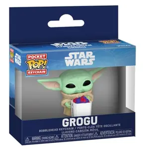 Figurine Funko Pop Keychain Mandalorian & Grogu S2 Pop 1
