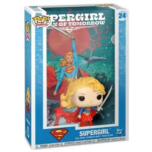 Figurine Funko Pop - Superman NÂ°24 - Supergirl - Comic Cover (90455) pas cher