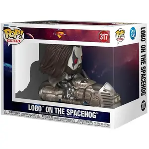 Funko Supergirl (2026) POP! Rides Vinyl Figure Lobo on the Spacehog 15 cm pas cher