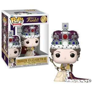 Figurine Funko Pop Royals Queen Elizabeth II pas cher