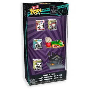 Funko Figurine Funko Pop - L'étrange Noël De M. Jack [Disney] - Starter Pack - Bitty Pop (91761) pas cher
